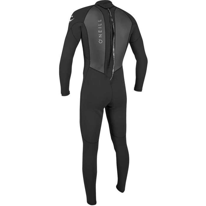 2024 O'Neill Hombres Reactor II 3/2mm Back Zip Neopreno 5040 - Black